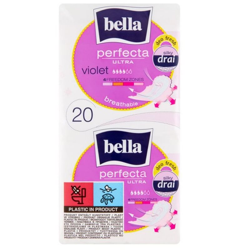 Bella Perfecta Ultra Violet Podpaski higieniczne 20 sztuk Bella Perfecta Ultra Violet Podpaski higieniczne 20 sztuk