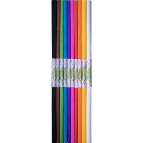 Happy Color bibuła marszczona 50x200cm, mix a