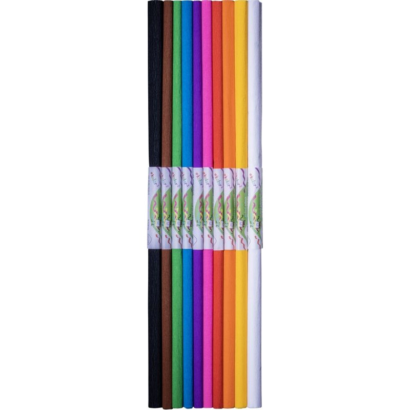 Happy Color bibuła marszczona 50x200cm, mix a
