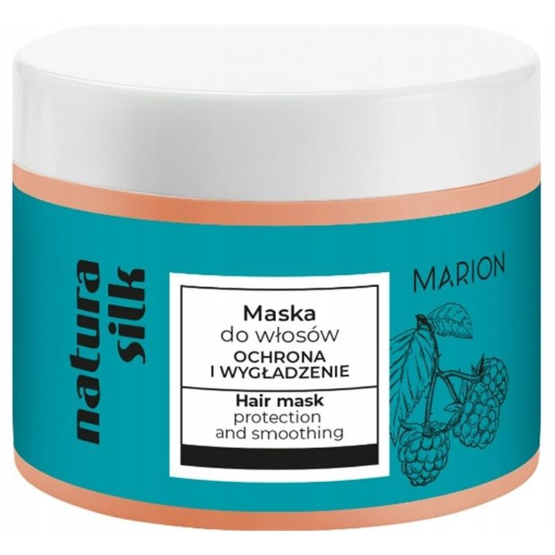 Marion Natura Silk maska do włosów ochrona i wygładzenie 300ml Marion Natura Silk maska do włosów ochrona i wygładzenie 300ml