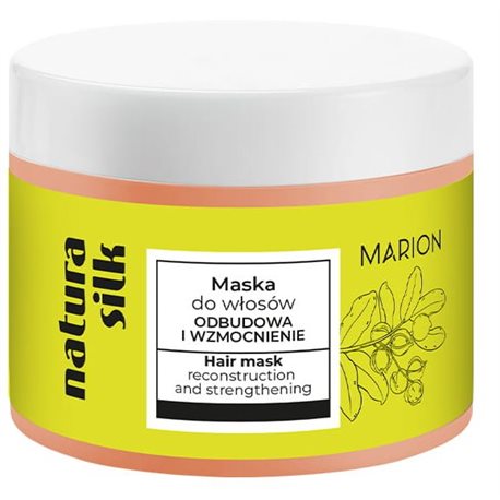 Marion Natura Silk maska do włosów odbudowa i wzmocnienie 300ml