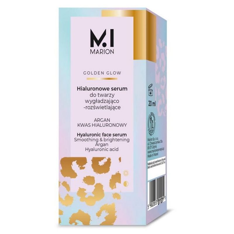 Marion Hialuronowe serum do twarzy Golden Glow 20ml