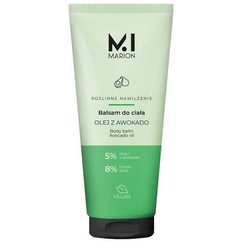 Marion Mi roślinne nawilżenie balsam do ciała olej z awokado 200ml Marion Mi roślinne nawilżenie balsam do ciała olej z awokado 200ml