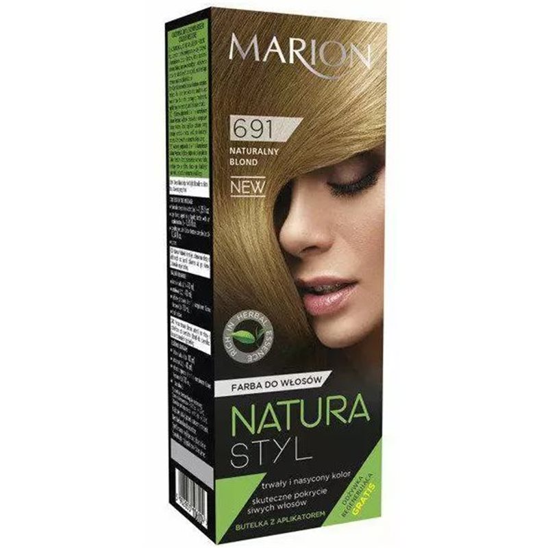 Farba do włosów Marion Natura Styl 691 Naturalny Blond