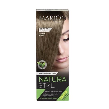 Farba do włosów Marion Natura Styl 690 Ciemny Blond