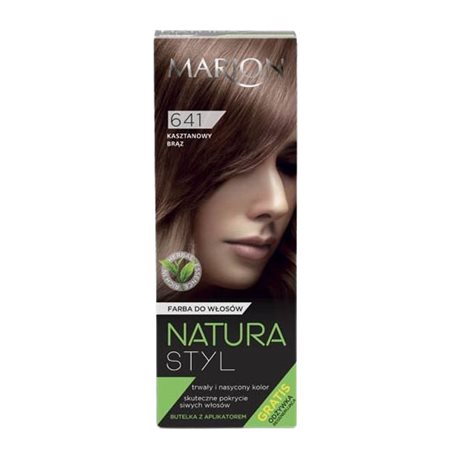 Farba do włosów Marion Natura Styl 641 Kasztanowy Brąz
