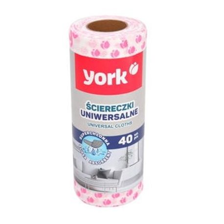 Ściereczki kuchenne na rolce York 40 szt