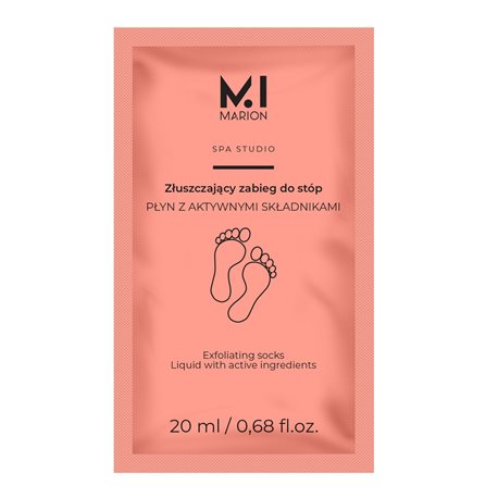 Marion Spa Złuszczający Zabieg do Stóp 20ml (skarpetki)

