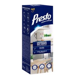 Presto ścierki na rolce uniwersalne 40 szt