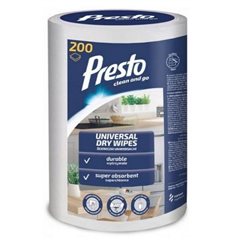 Ścierki uniwersalne Presto na rolce 200 szt