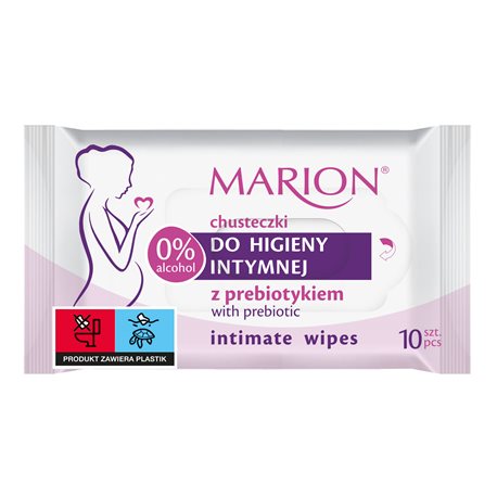 Marion chusteczki do higeny intymnej z prebiotykiem 