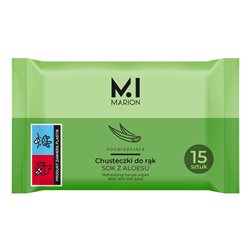 Marion Chusteczki Odświeżające Green Tea 15Szt