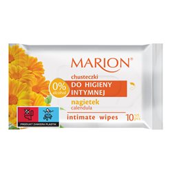 Marion chusteczki do higieny intymnej nagietek 10 szt