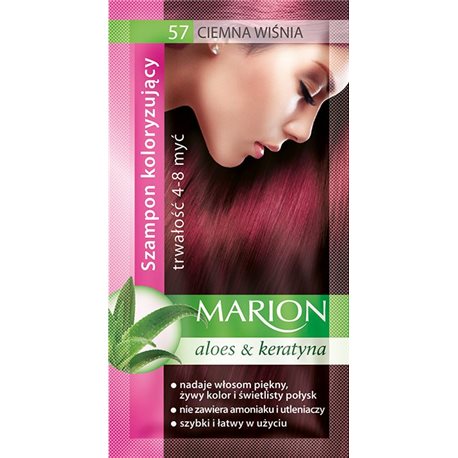 Marion szamponetka fioletowa (Ciemna Wiśnia) 57 szampon koloryzujący 40ml