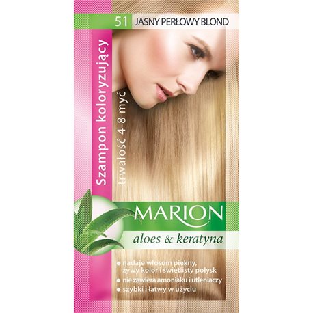Marion szamponetka Jasny Perłowy Blond 51 szampon koloryzujący 40ml