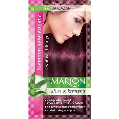 Marion szamponetka Bakłażan 99 szampon koloryzujący 40ml