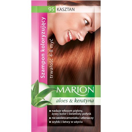Marion szamponetka Kasztan 95 szampon koloryzujący 40ml