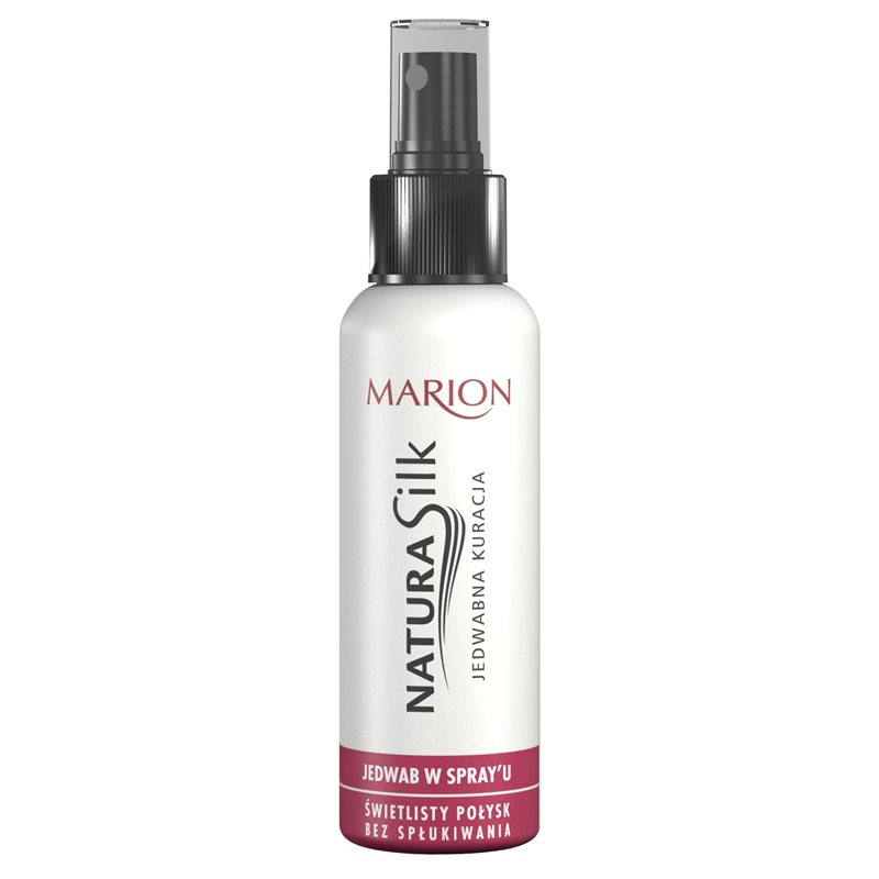 Marion jedwab w sprayu Natura Silk jedwabna kuracja do włosów-bez splukiwania 130ml Marion jedwab w sprayu Natura Silk jedwabna kuracja do włosów-bez splukiwania 130ml
