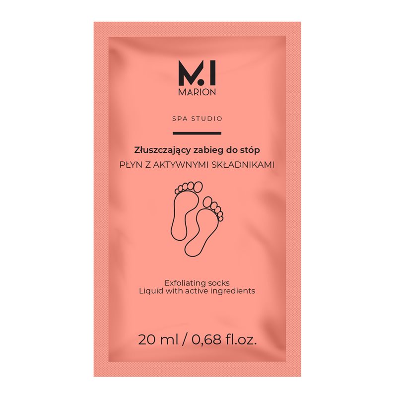Marion Spa Złuszczający Zabieg do Stóp 20ml (skarpetki)

