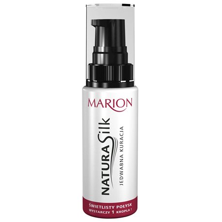 Marion Natural Silk jedwabna kuracja do włosów 50ml