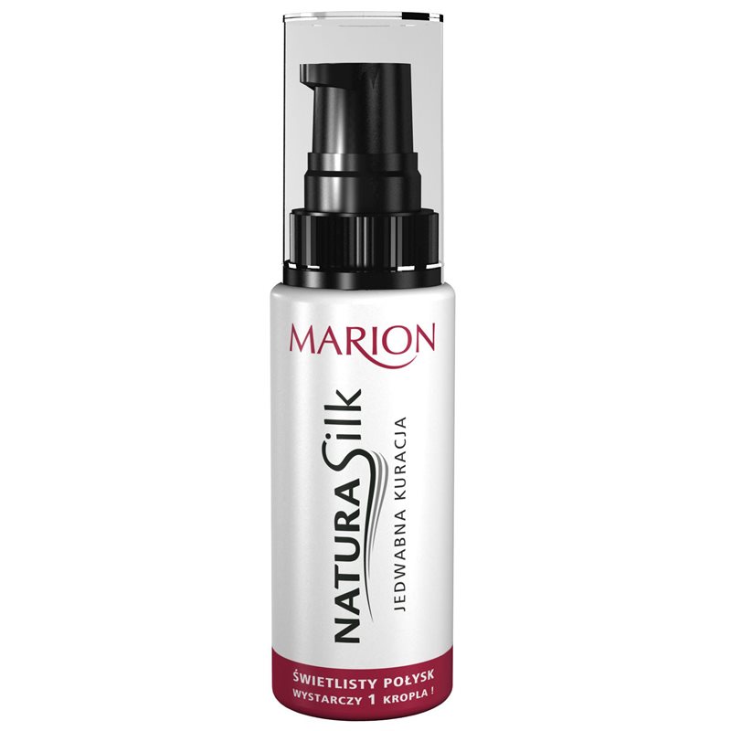 Marion Natural Silk jedwabna kuracja do włosów 50ml