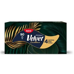 Velvet Exellence Chusteczki uniwersalne 4 warstwy 90szt