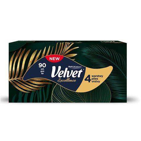 Velvet Exellence Chusteczki uniwersalne 4 warstwy 90szt