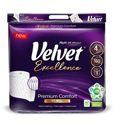 Velvet Excellence Premium Comfort Papier toaletowy 9 rolek