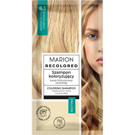 Marion szamponetka koloryzująca miodowy blond 8.3 35ml
