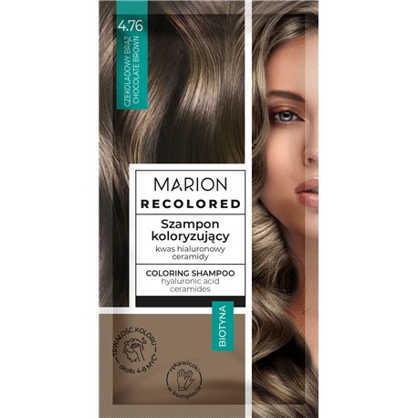 Marion szamponetka koloryzująca czekoladowy brąz 4.76 35ml