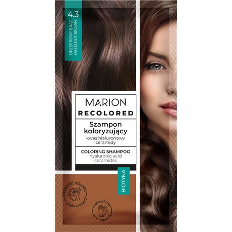 Marion szamponetka koloryzująca orzechowy brąz 4.3 35ml