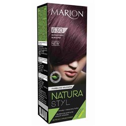 Farba do włosów Marion Natura Styl 630 Intensywny Burgund