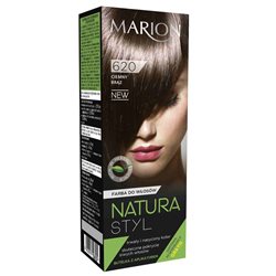 Farba do włosów Marion Natura Styl 620 Ciemny Brąz