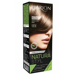 Farba do włosów Marion Natura Styl 621 Orzechowy Brąz