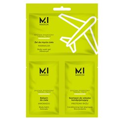 Marion zestaw podróżny Travel Pack (żel do ciała + balsam + krem) saszetka