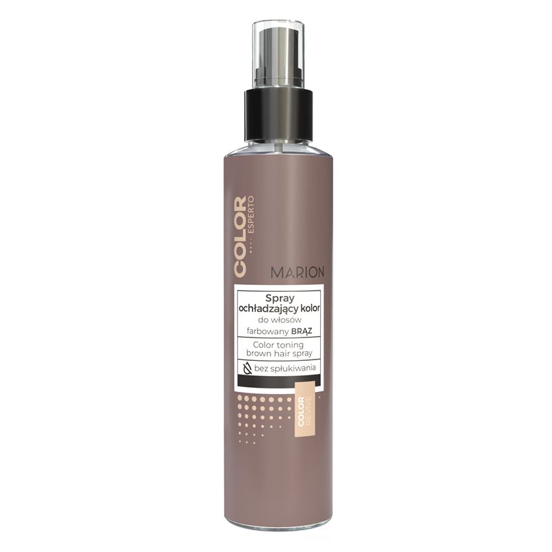 Marion Color Esperto spray brąz do włosów ochładzająca kolor 150ml