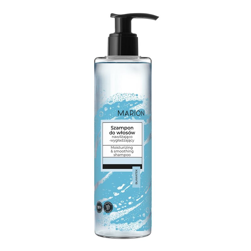 Marion szampon do włosów nawilżająco - wygładzający bławatek 300ml Marion szampon do włosów nawilżająco - wygładzający bławatek 300ml