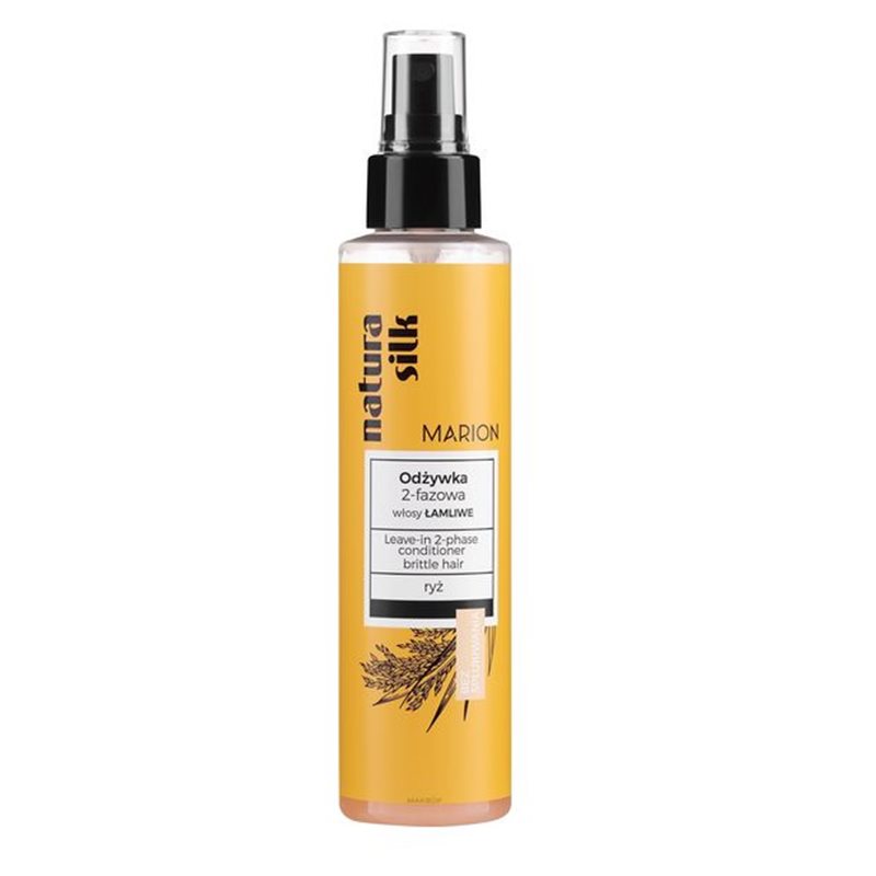 Marion Natura Silk Błyskawiczna Odżywka do włosów łamliwych 150ml Marion Natura Silk Błyskawiczna Odżywka do włosów łamliwych 150ml