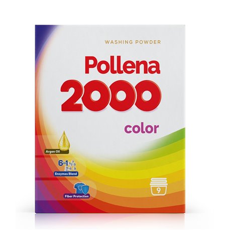 POLLENA 2000 Proszek do prania 500g 9 prań Kolor