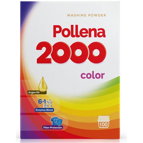 POLLENA 2000 Proszek do prania 5,5kg 100 prań Kolor