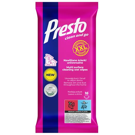 Presto ściereczki uniwersalne XXL 16 sztuk