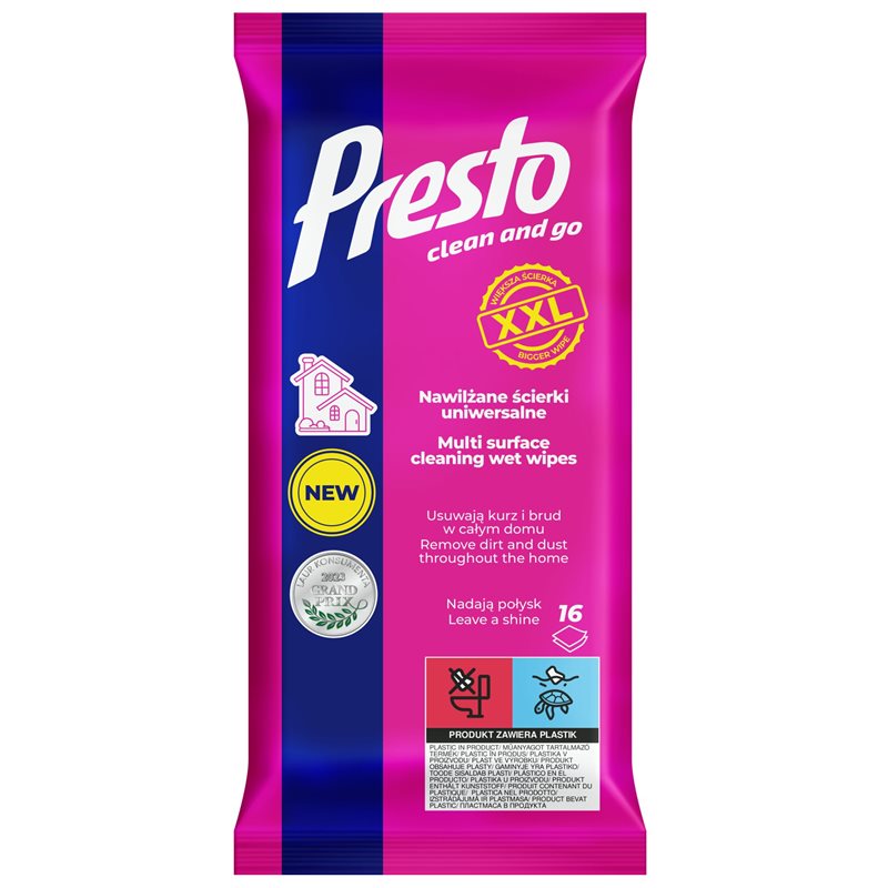 Presto ściereczki uniwersalne XXL 16 sztuk