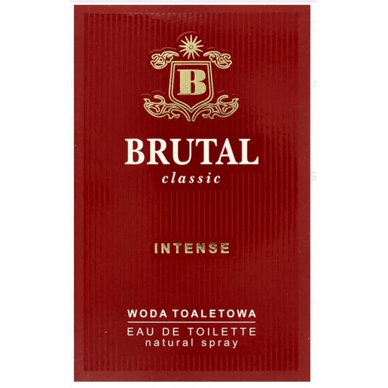 Woda toaletowa Brutal Classic Intense 100 ml Woda toaletowa Brutal Classic Intense 100 ml