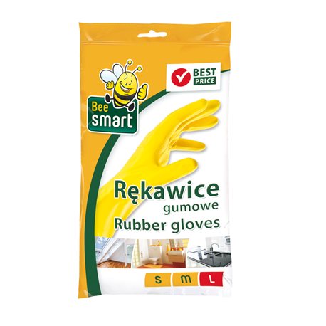 Bee Smart rękawice gumowe L