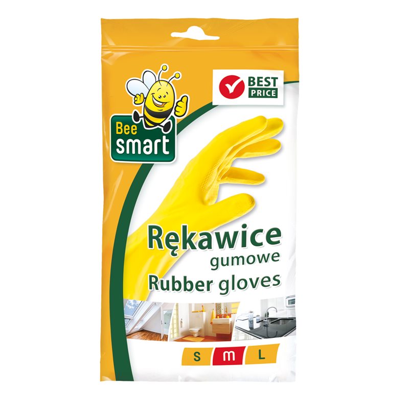 Bee Smart rękawice gumowe M Bee Smart rękawice gumowe M