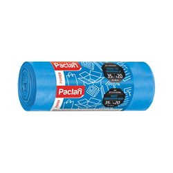 Paclan worki segregacja papier niebieskie 35l 20szt