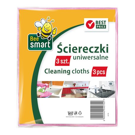 Bee Smart ścierki uniwersalne 3 sztuki