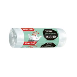 Worki na śmieci Paclan łazienkowe 15 L 40 sztuk
