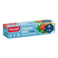 Paclan woreczki na mrożonki 3l 30szt