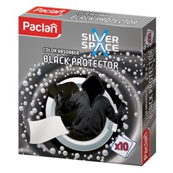 Paclan chusteczki wyłapujące kolor czarny 10 sztuk